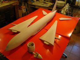 Prototipo B777 in scala 1-50